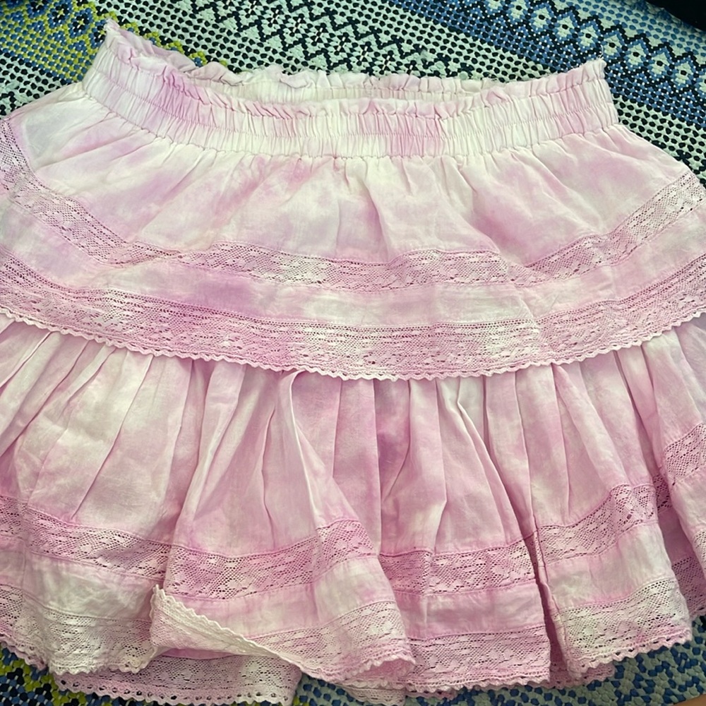Pink loveshack skirt